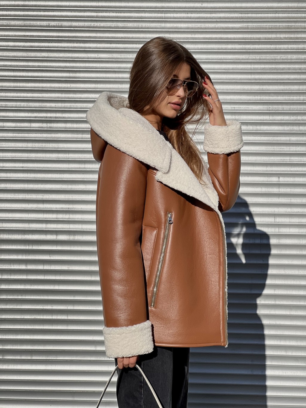 Зимняя дубленка MilaNova Д-213 рыжий — изображение 5