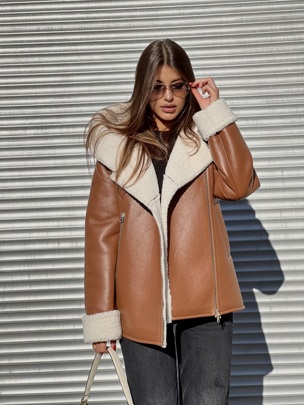 Зимняя дубленка MilaNova Д-213 рыжий — изображение 1