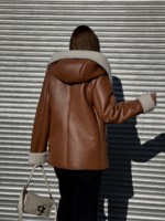 Зимняя дубленка MilaNova Д-213 рыжий — изображение 4