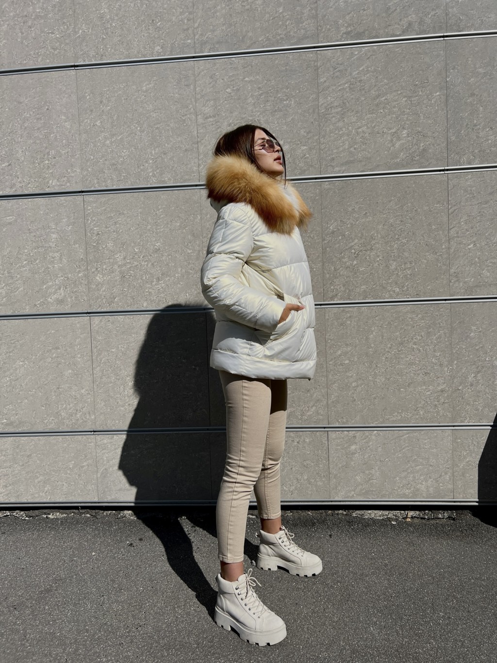 Зимняя куртка Mila NovaК-229 белый — изображение 4