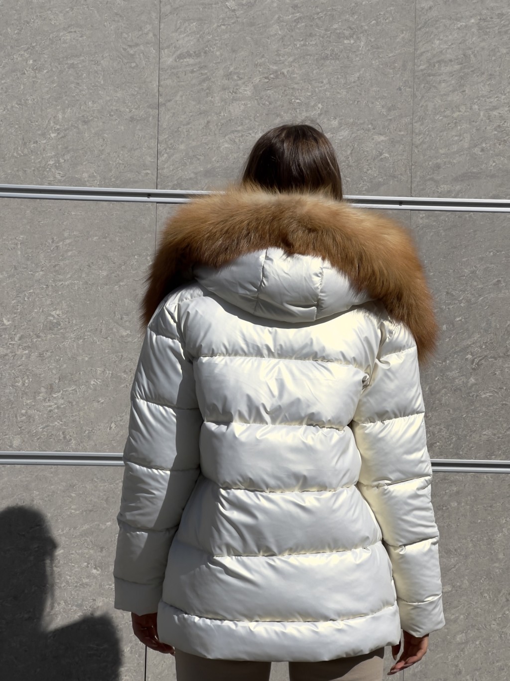 Зимняя куртка Mila NovaК-229 белый — изображение 6