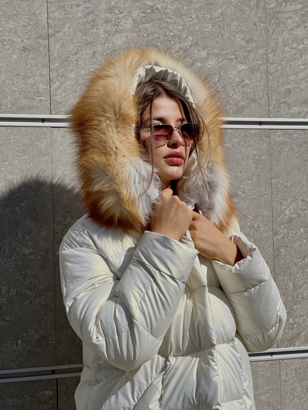 Зимняя куртка Mila NovaК-229 белый — изображение 3