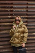 Зимняя куртка Mila Nova К-300 оливка