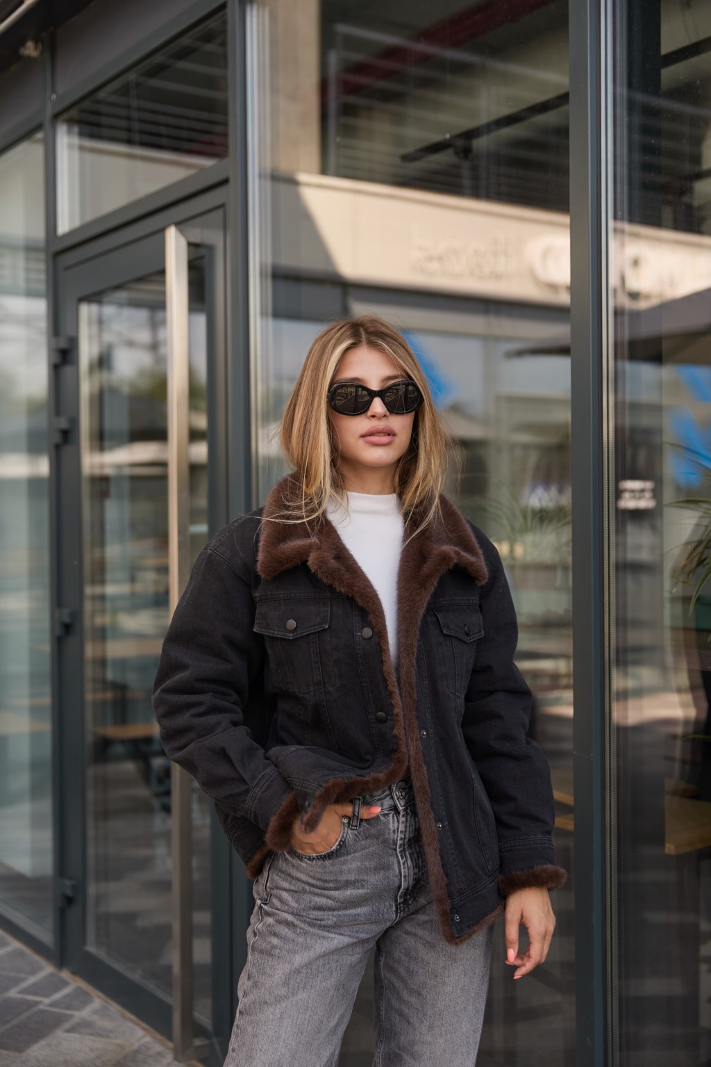 Евро-зима куртка Mila Nova К-312 черный — изображение 3