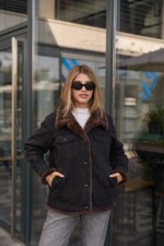 Евро-зима куртка Mila Nova К-312 черный