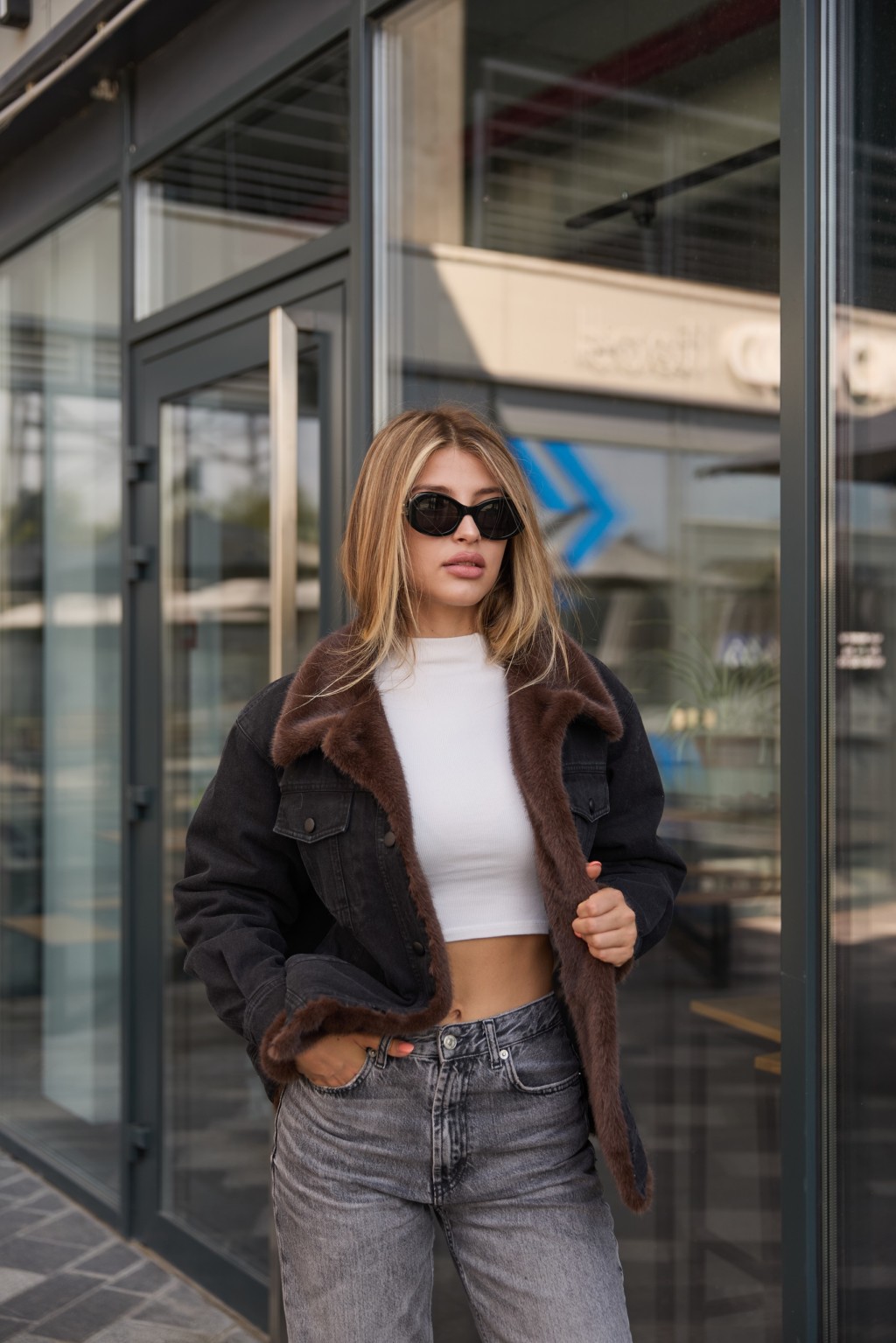 Евро-зима куртка Mila Nova К-312 черный — изображение 4