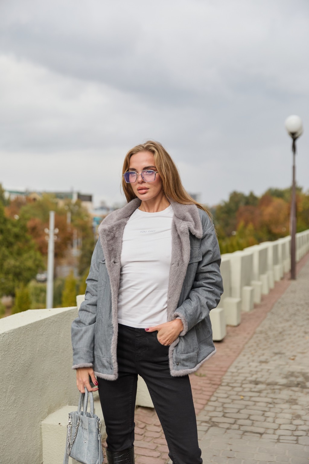 Евро-зима куртка Mila Nova К-312  серый — изображение 5