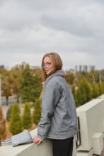 Евро-зима куртка Mila Nova К-312  серый — изображение 6