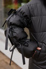 Зимняя куртка Mila Nova К-353 черный — изображение 6