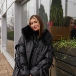 Зимняя куртка Mila Nova К-353 черный