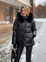 Зимняя куртка Mila Nova К-362 черный