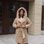 Зимнее пальто Mila Nova ПВ-360 кемел