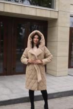 Зимнее пальто Mila Nova ПВ-360 кемел