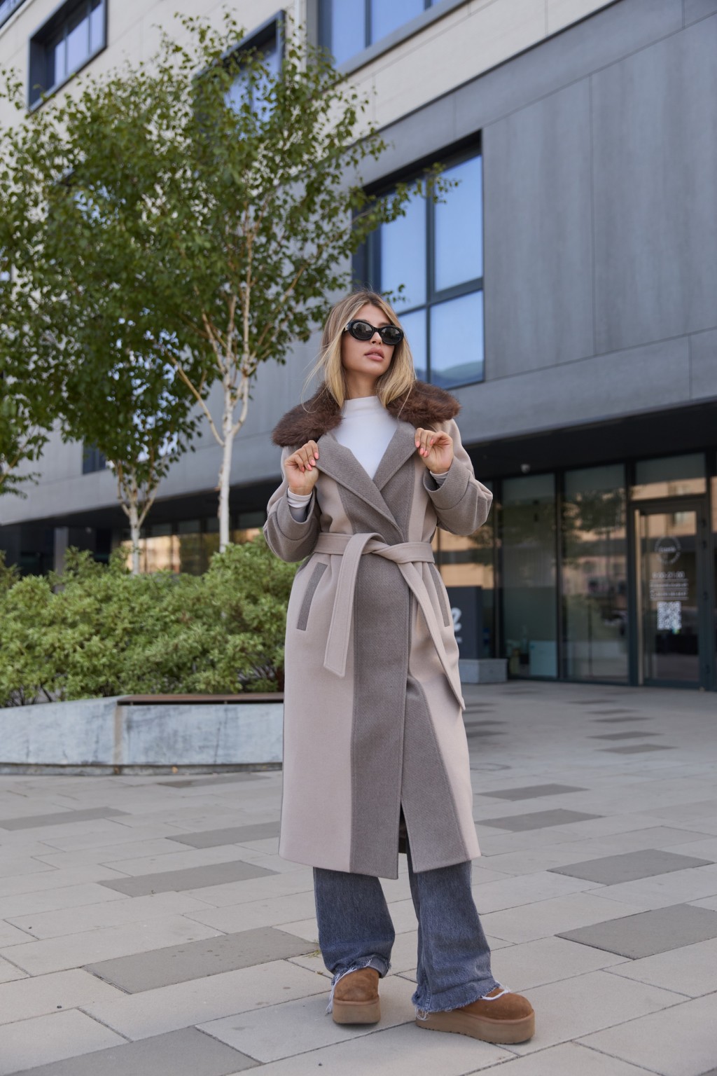 Зимнее пальто Mila Nova ПВ-363+ут капучино — изображение 3