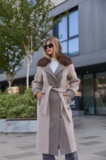 Зимнее пальто Mila Nova ПВ-363+ут капучино — изображение 2