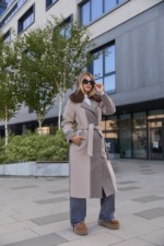 Зимнее пальто Mila Nova ПВ-363+ут капучино — изображение 4