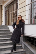 Зимнее пальто Mila Nova  ПВ-375 черный — изображение 3