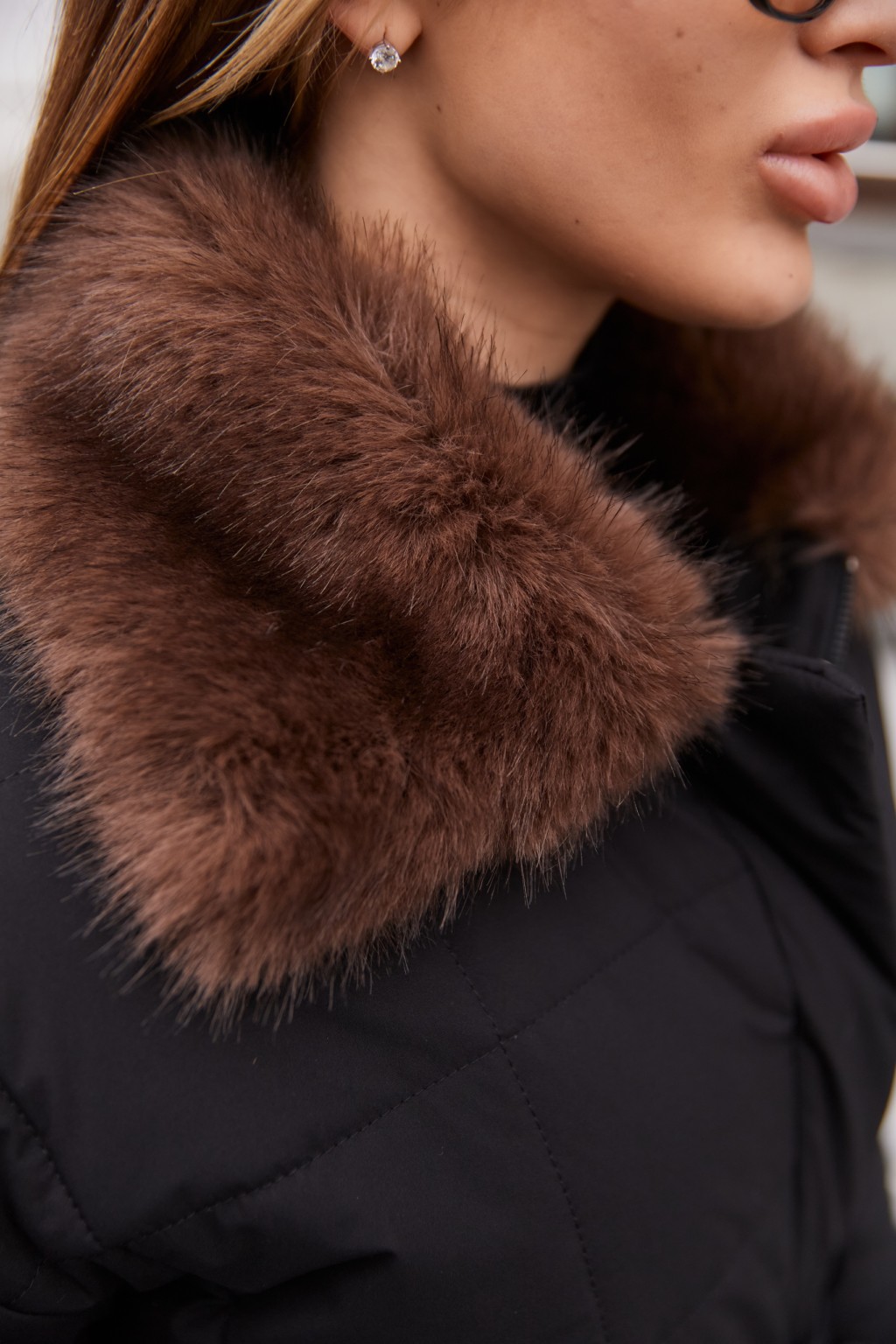 Зимнее пальто Mila Nova  ПВ-375 черный — изображение 6