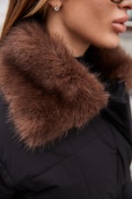 Зимнее пальто Mila Nova  ПВ-375 черный — изображение 6