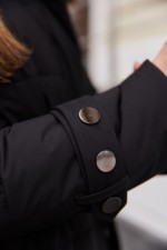 Зимнее пальто Mila Nova  ПВ-375 черный — изображение 7