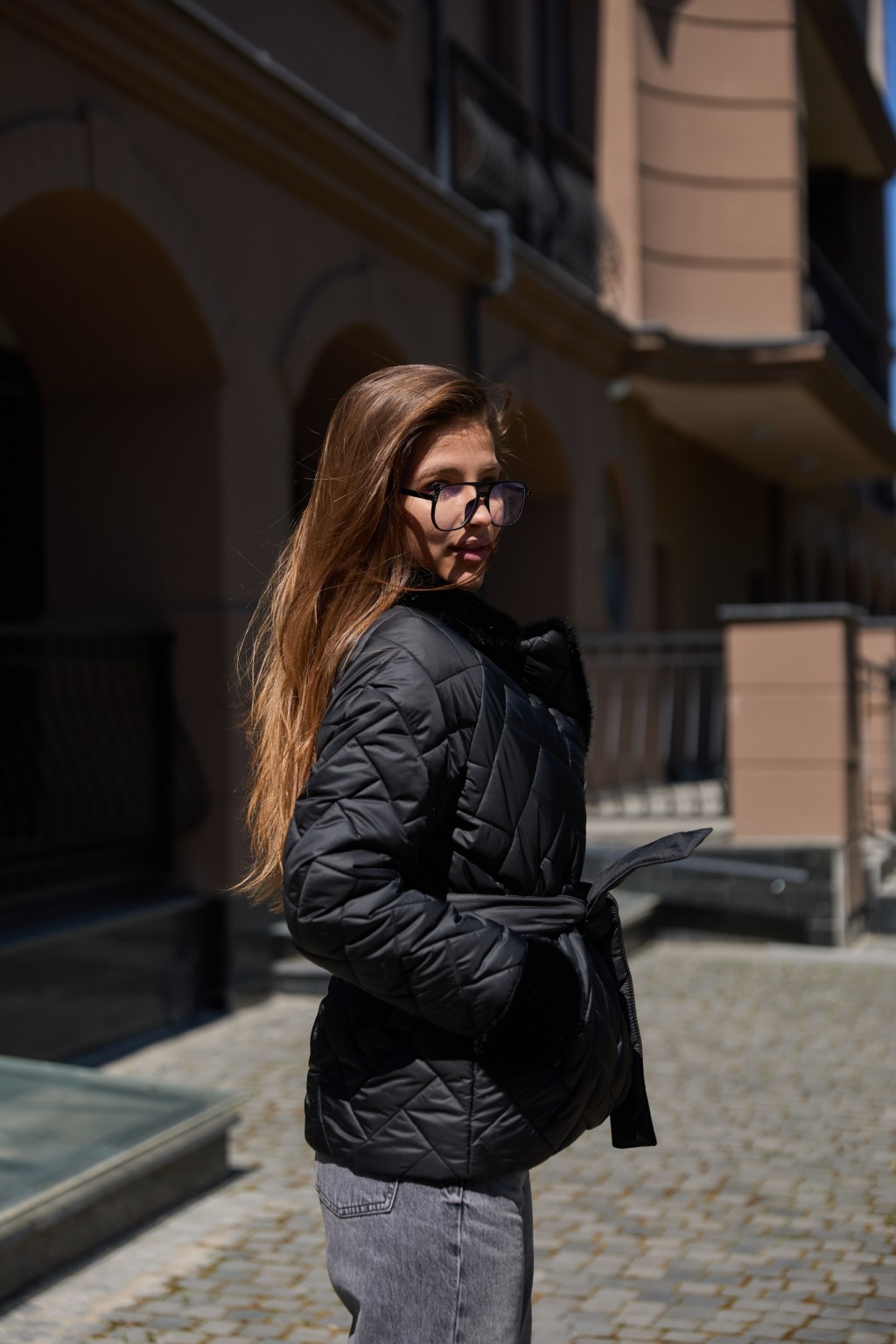 Зимняя куртка Mila Nova  К-328 матовый черный — изображение 4