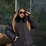 Зимняя куртка Mila Nova К-351 черный