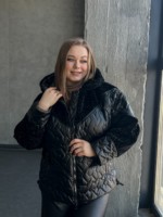 Демисезонная куртка Mila Nova К-357 черный