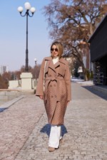 Демисезонное Пальто Mila Nova ПВ-305 топленое молоко — изображение 3