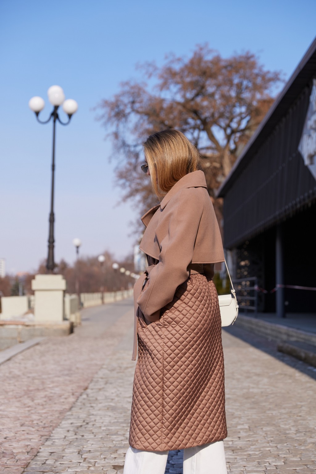 Демисезонное Пальто Mila Nova ПВ-305 топленое молоко — изображение 7