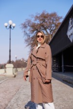 Демисезонное Пальто Mila Nova ПВ-305 топленое молоко — изображение 4