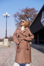 Демисезонное Пальто Mila Nova ПВ-305 топленое молоко — изображение 2