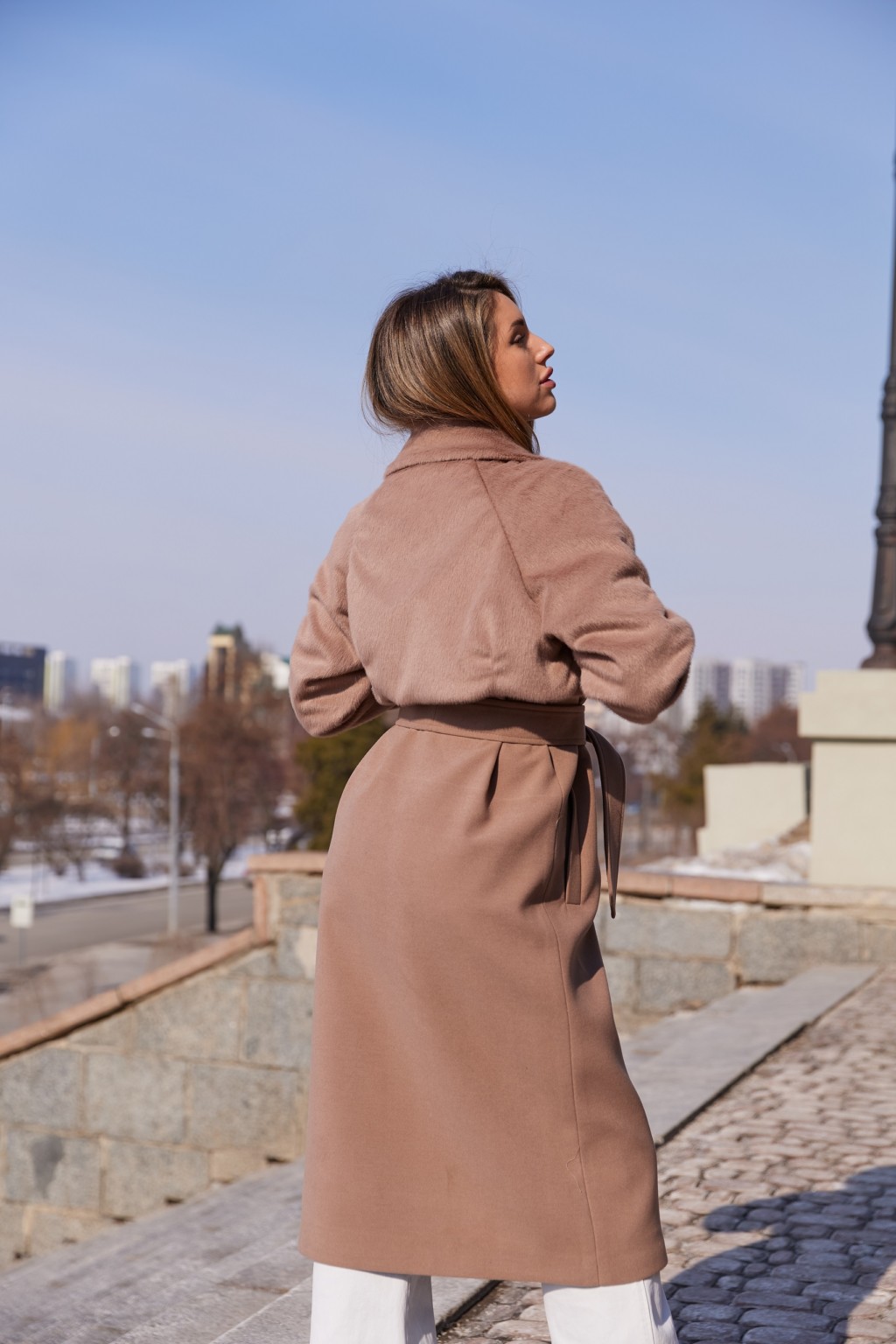 Демисезонное пальто Mila Nova ПВ-307ман,  капучино — изображение 6