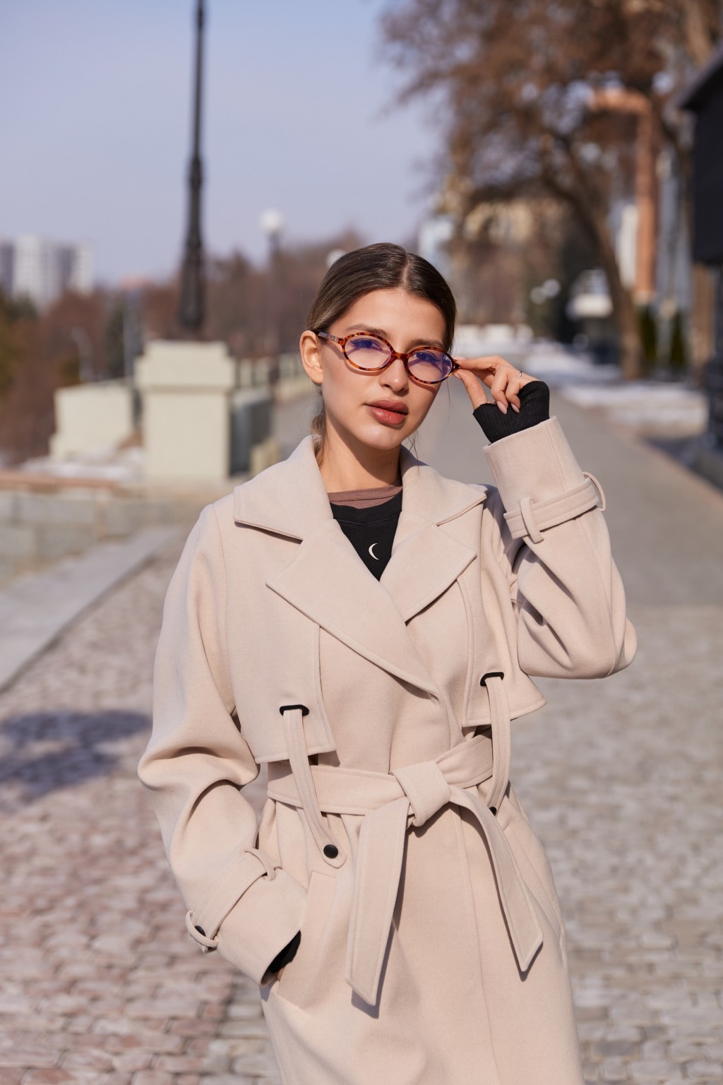 Демисезонное пальто Mila Nova ПВ-345молоко — изображение 4