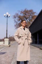 Демисезонное пальто Mila Nova ПВ-345молоко — изображение 2