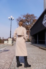 Демисезонное пальто Mila Nova ПВ-345молоко — изображение 6