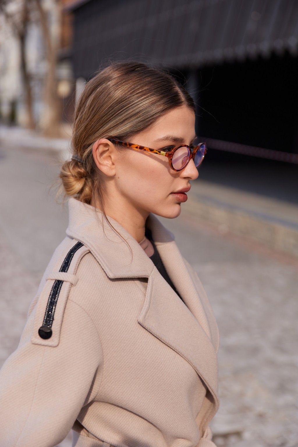 Демисезонное пальто Mila Nova ПВ-376 бежевый — изображение 8