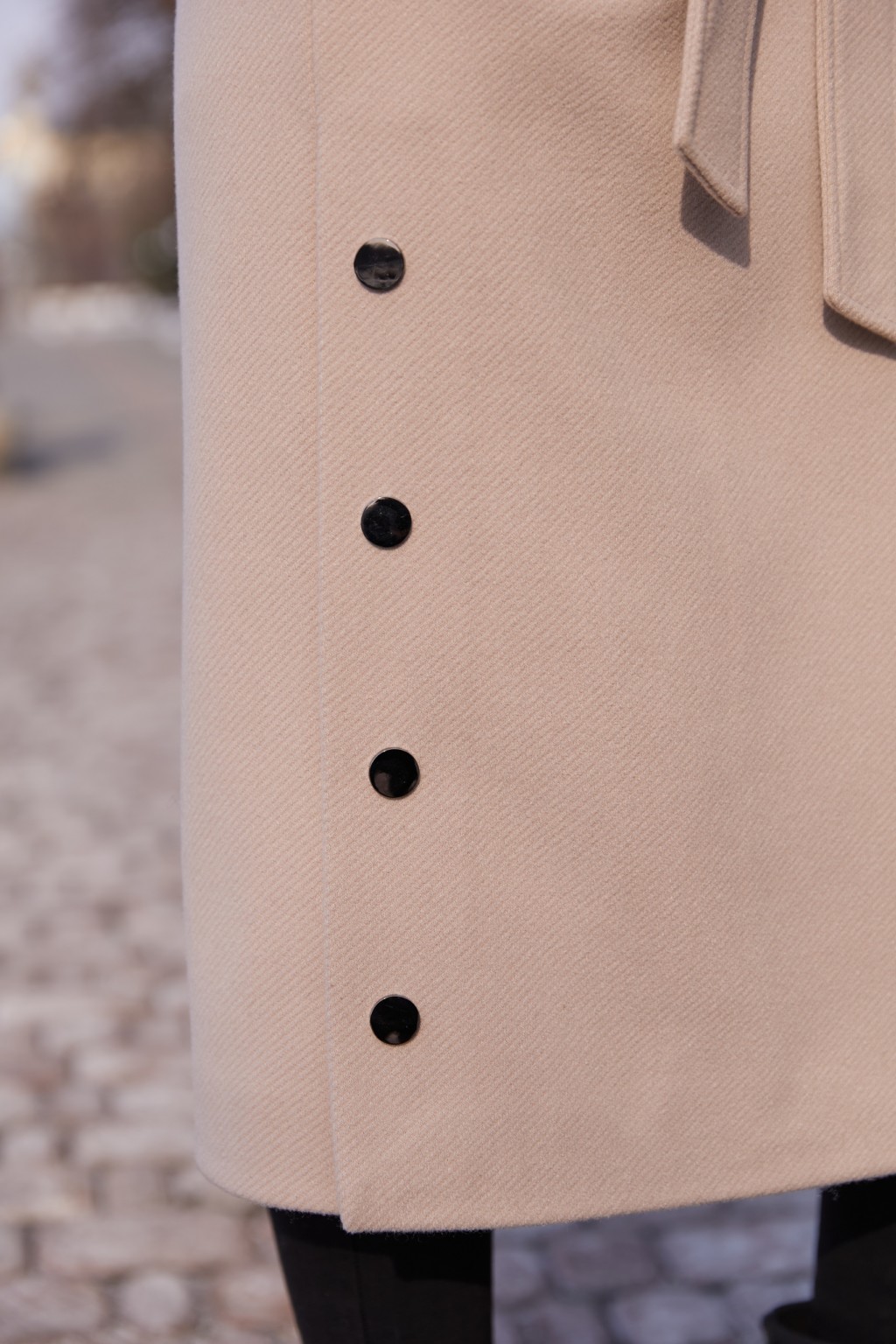 Демисезонное пальто Mila Nova ПВ-376 бежевый — изображение 9