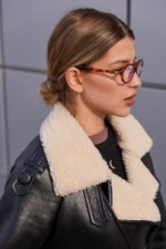 Зимняя дубленка Mila Nova Д-238кор черный — изображение 9