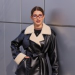 Зимняя дубленка Mila Nova Д-238кор черный