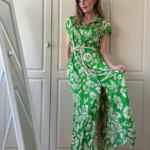 Летнее платье Mila Nova Ф-84 салатовый