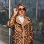 Демисезонная куртка Mila Nova  К-326 кемел