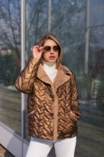 Демисезонная куртка Mila Nova К-326 кемел