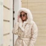 Зимняя куртка Mila Nova К-328 кап бежевый