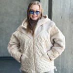 Демисезонная куртка Mila Nova К-357 молоко