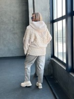 Демисезонная куртка Mila Nova К-357 молоко — изображение 8