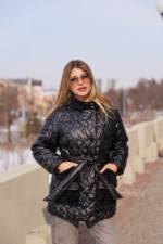 Демисезонная куртка Mila Nova К-363 черный