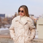 Демисезонная куртка Mila Nova К-366 молоко