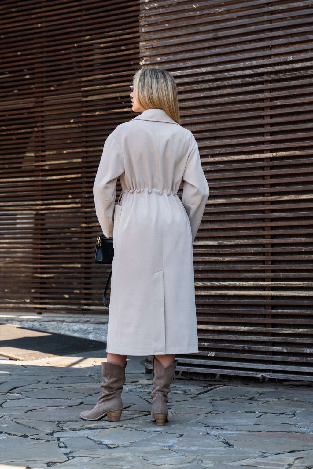 Демисезонное пальто Mila Nova ПВ-378 молоко — изображение 7