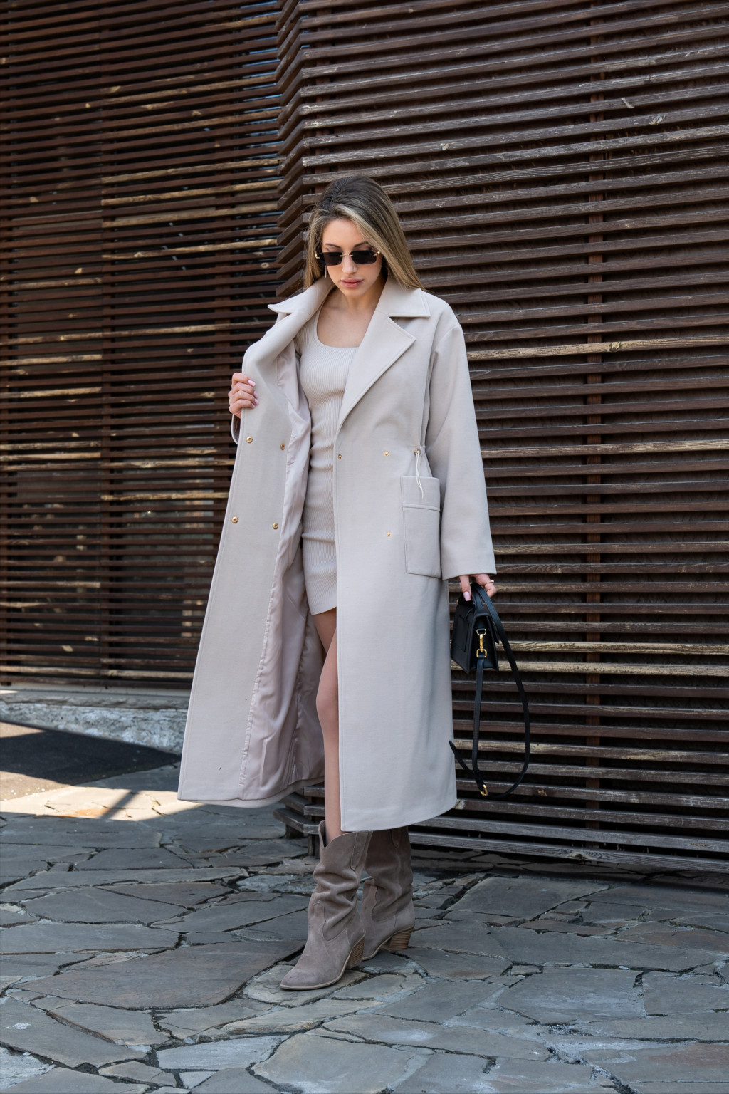 Демисезонное пальто Mila Nova ПВ-378 молоко — изображение 2