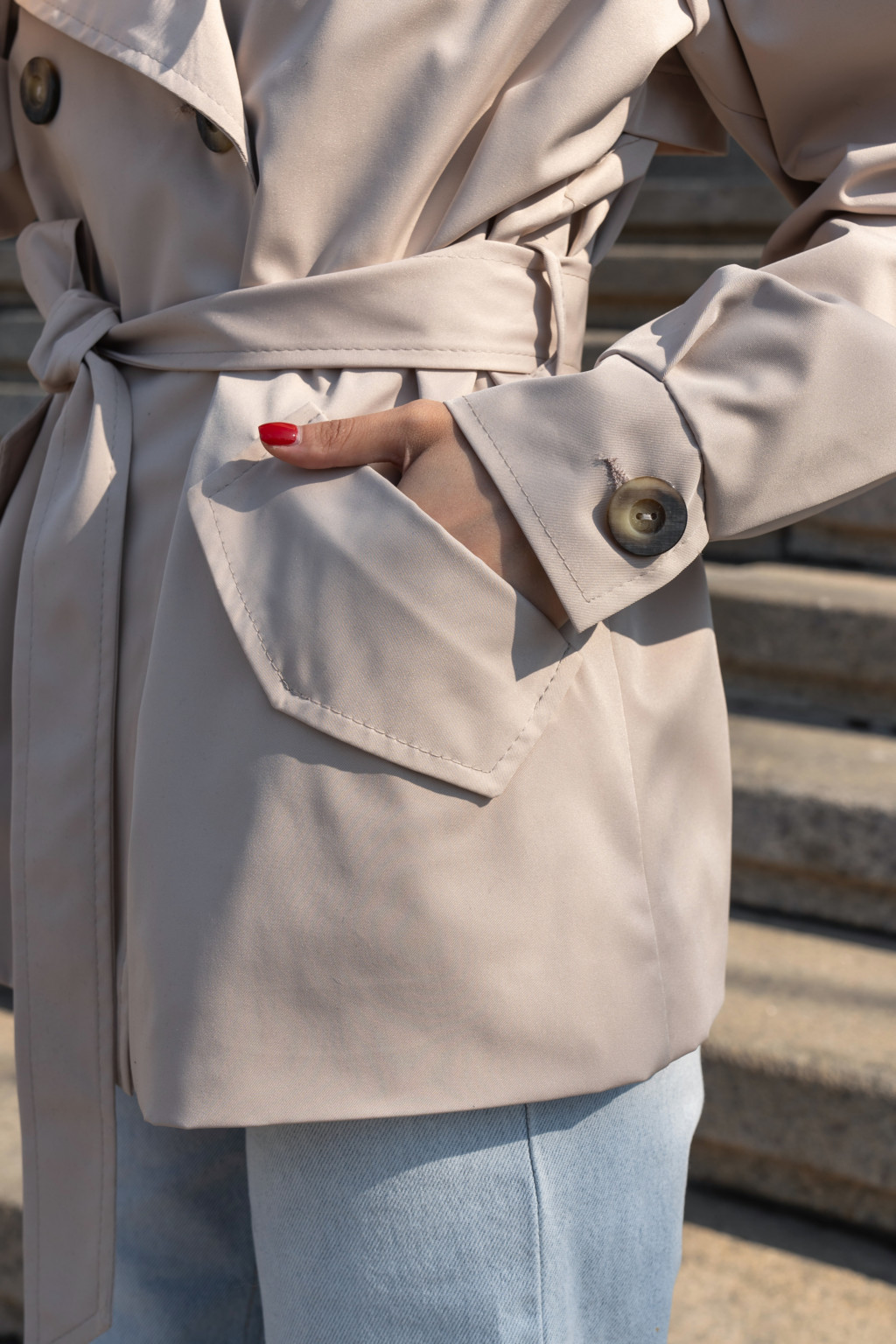 Жакет Mila Nova Q-104 бежевый — изображение 6